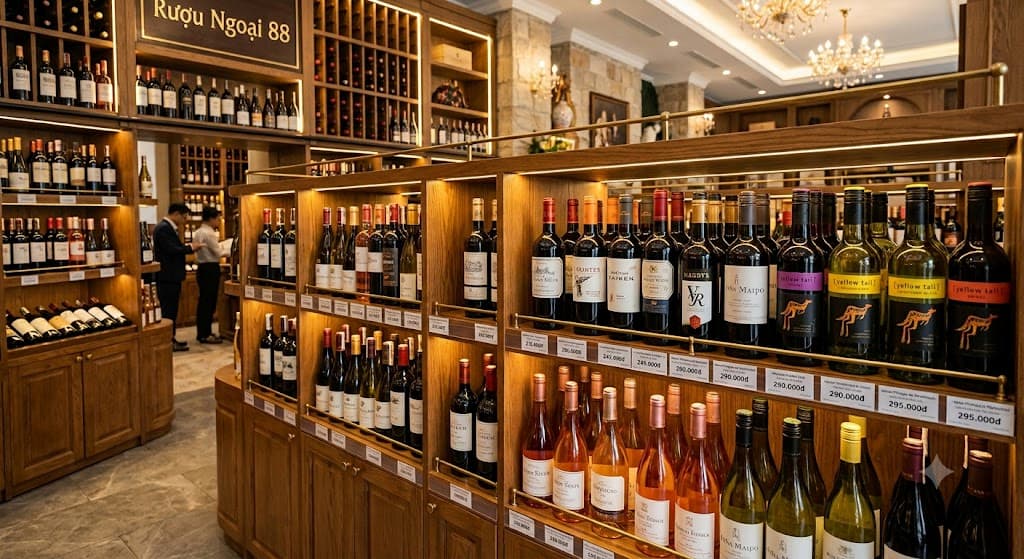 Tổng Hợp Các Loại Rượu Vang Giá Rẻ từ 200k - 300k Đáng Mua Nhất