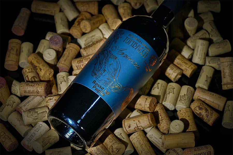 Rượu vang đỏ cô gái Ý AZZURRA TOMBACCO 1919