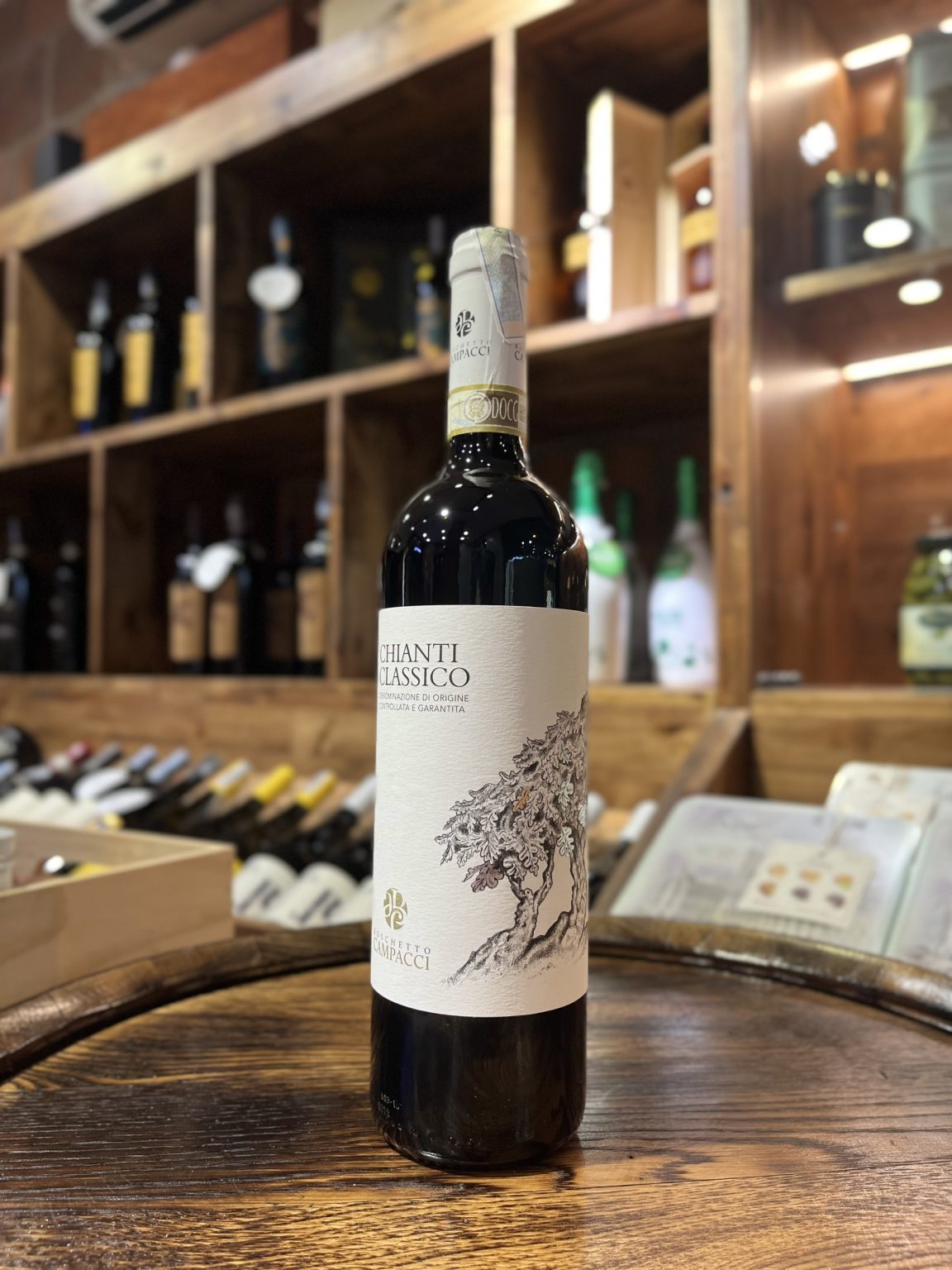 rượu vang đỏ Ý CHIANTI CLASSICO – LÁ BẠC